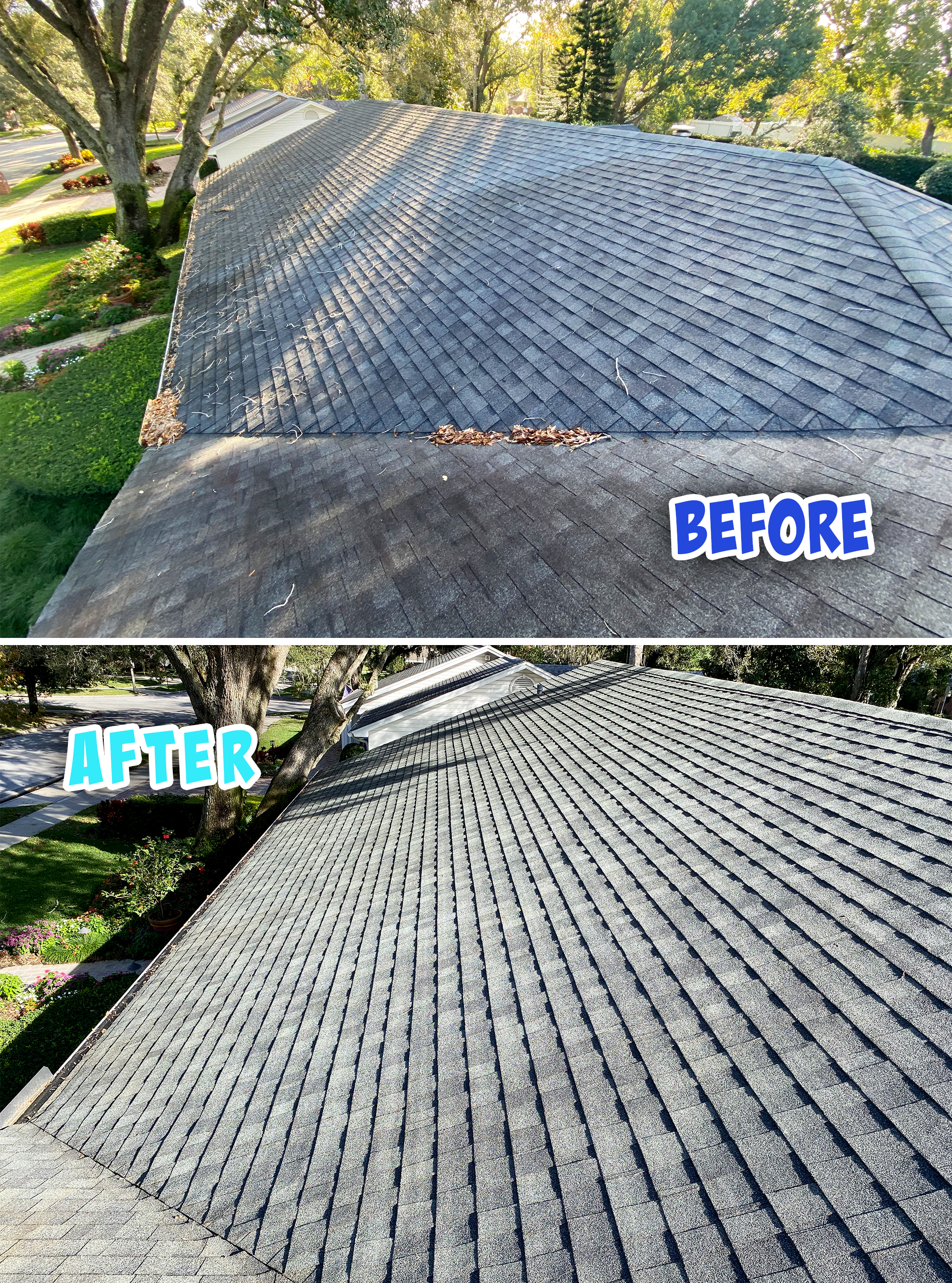 Roof Cleaning and House Washing in Southern Oaks, Orlando, FL